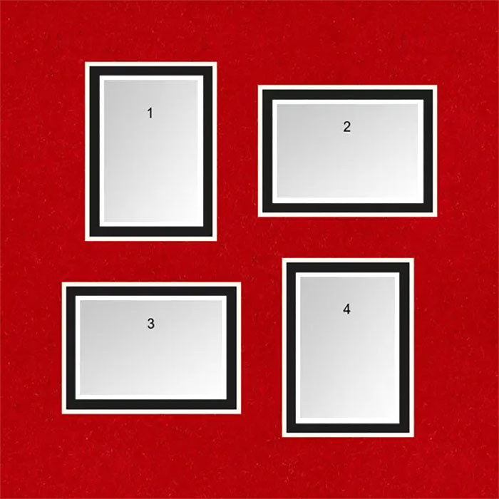 multi aperture picture mounts