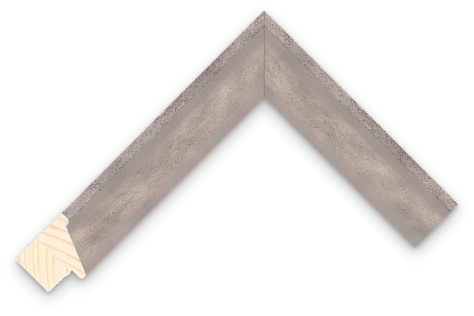 25mm Grey/Silver Senza picture frame