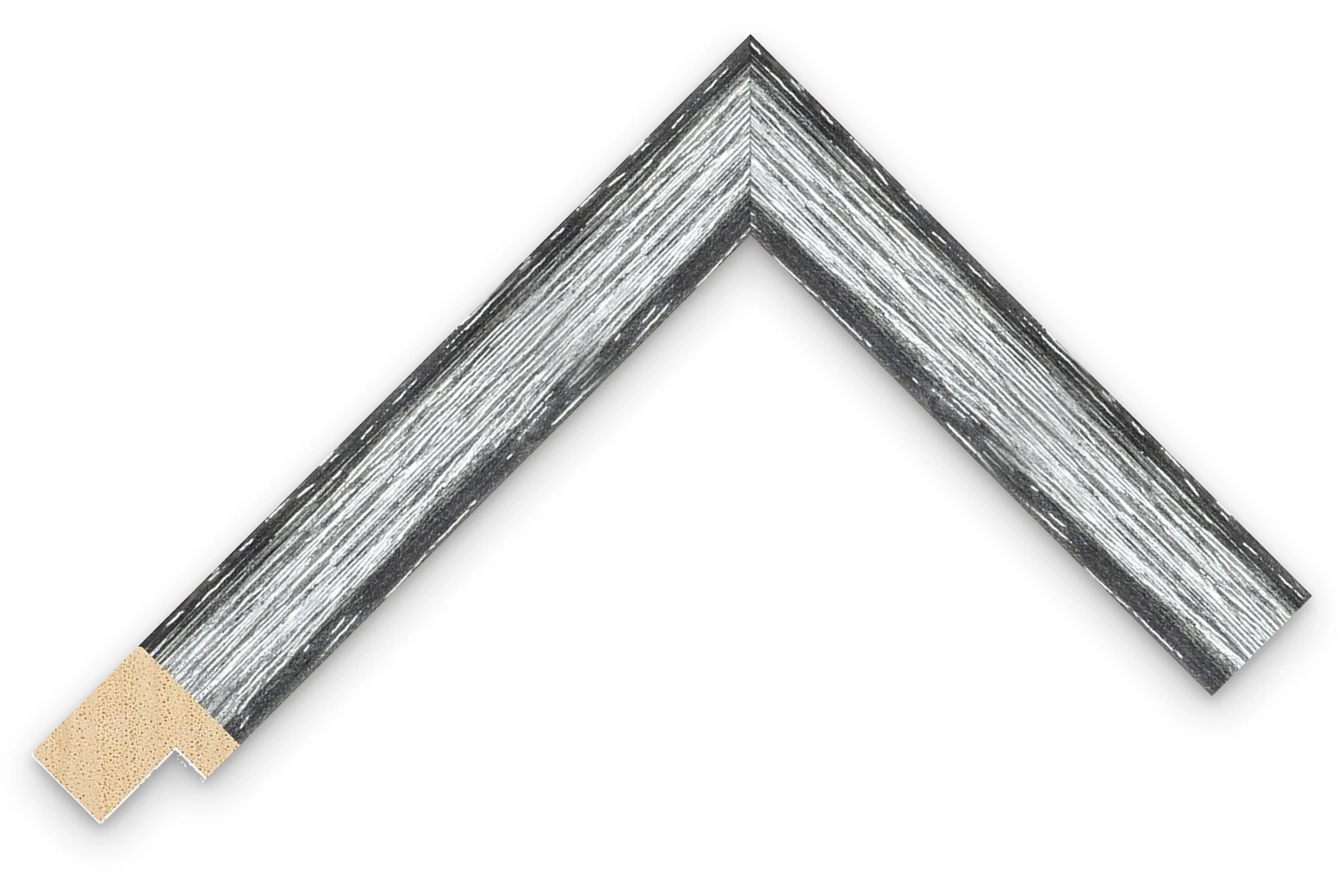 19mm Black Limewash picture frame