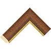 44mm Walnut & Gold Stain