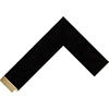 40mm Black Stain