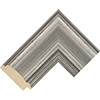 80mm Silver Leaf