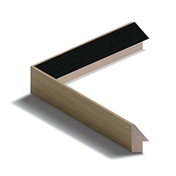 16mm Black/Oak Bevel