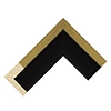 15mm Gold/Black
