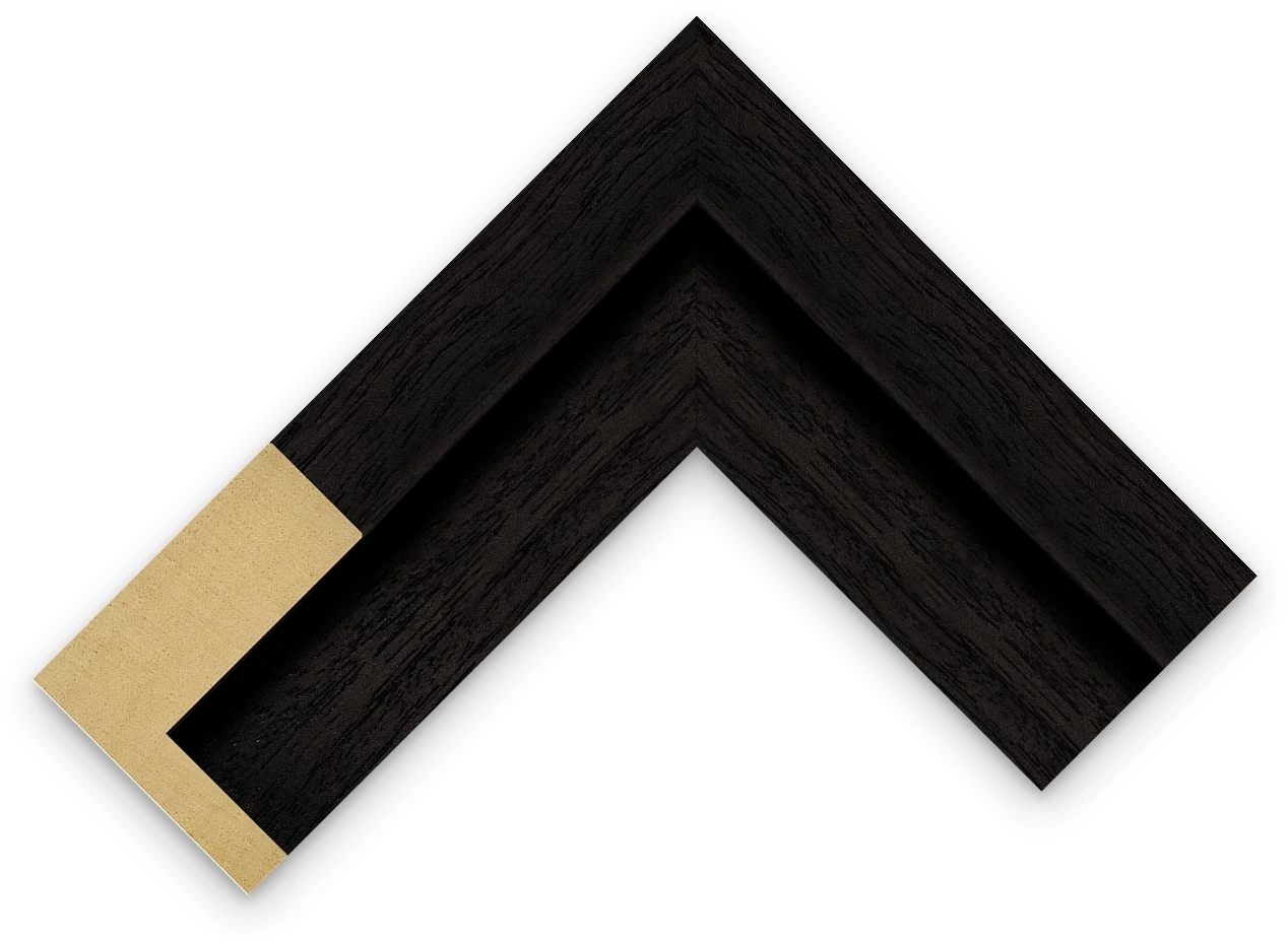 24mm Black Stain floater frame
