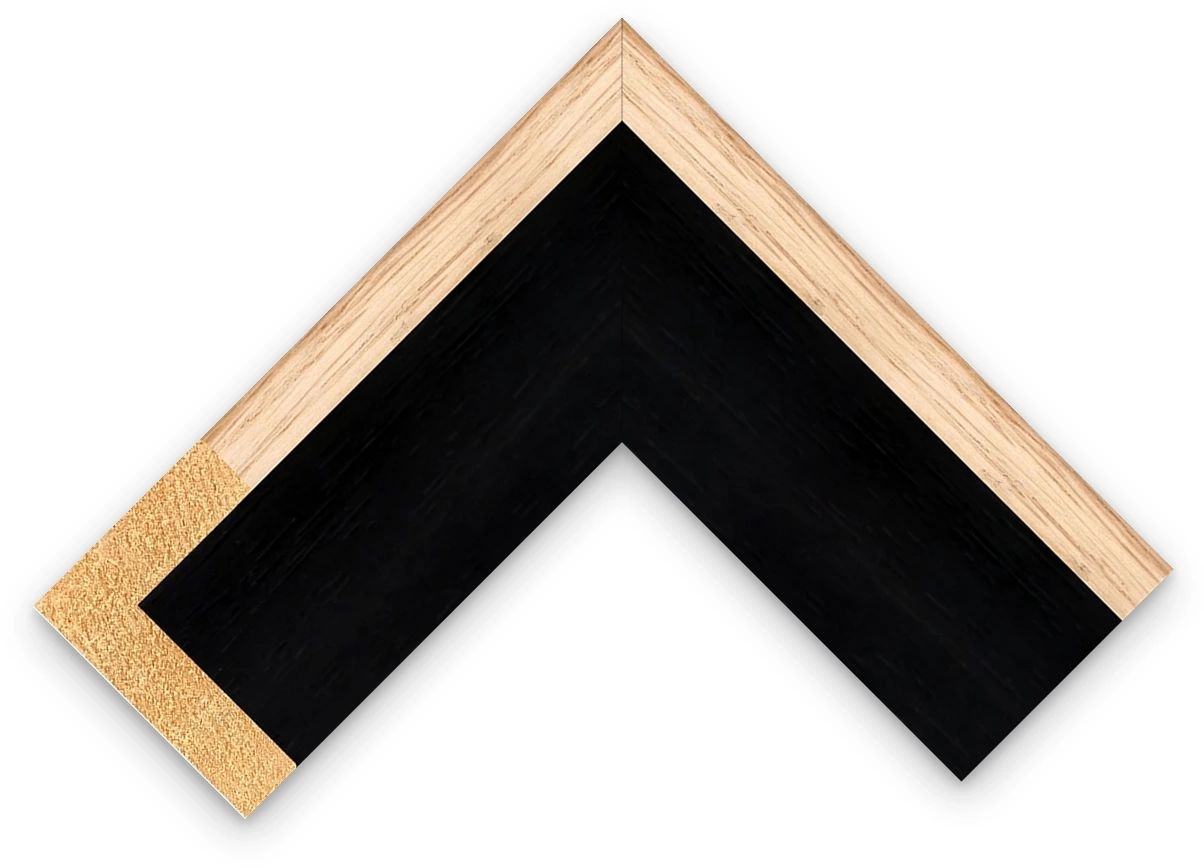 10mm Umbra Oak Veneer floater frame