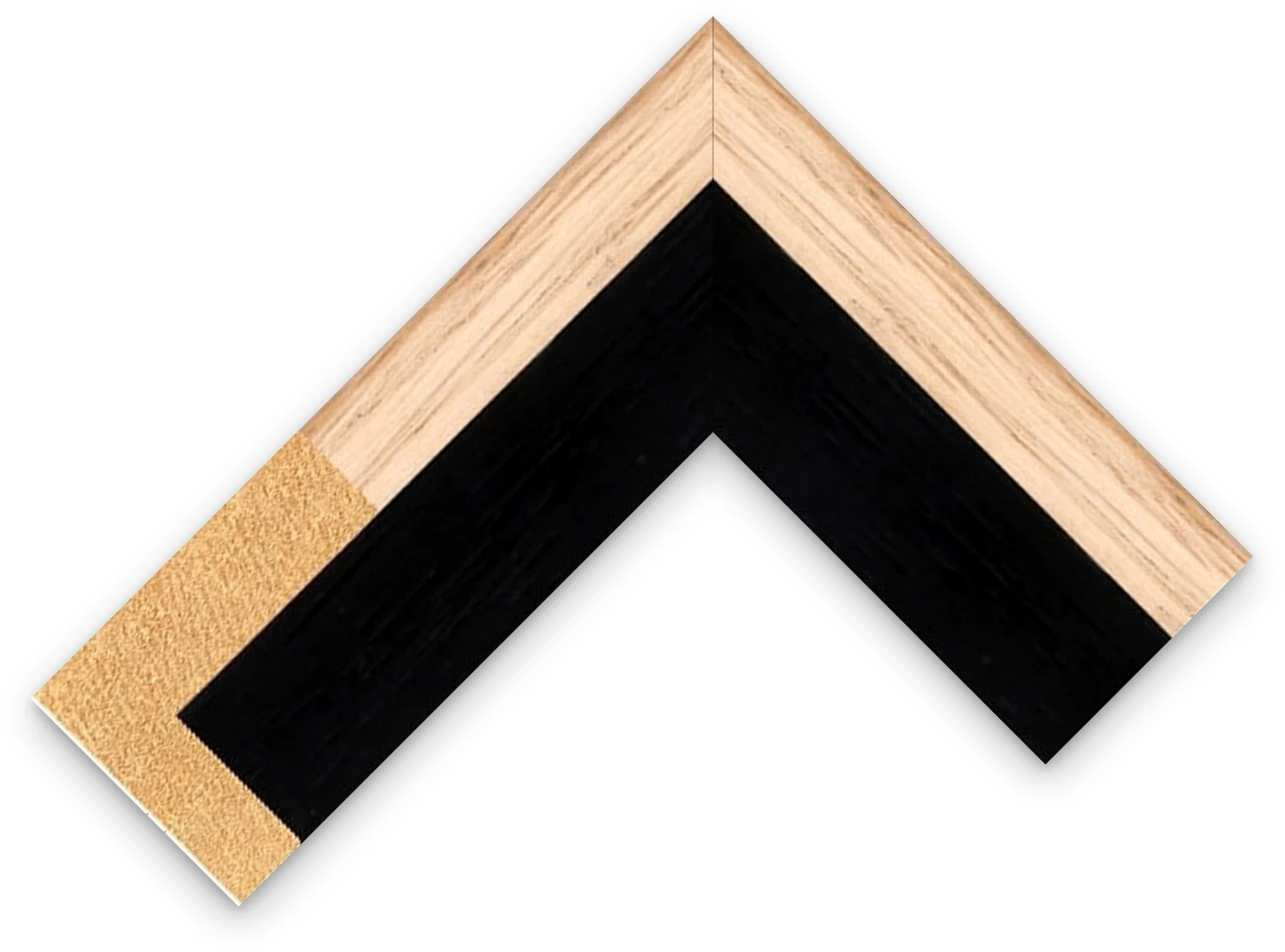 16mm Umbra Oak Veneer floater frame