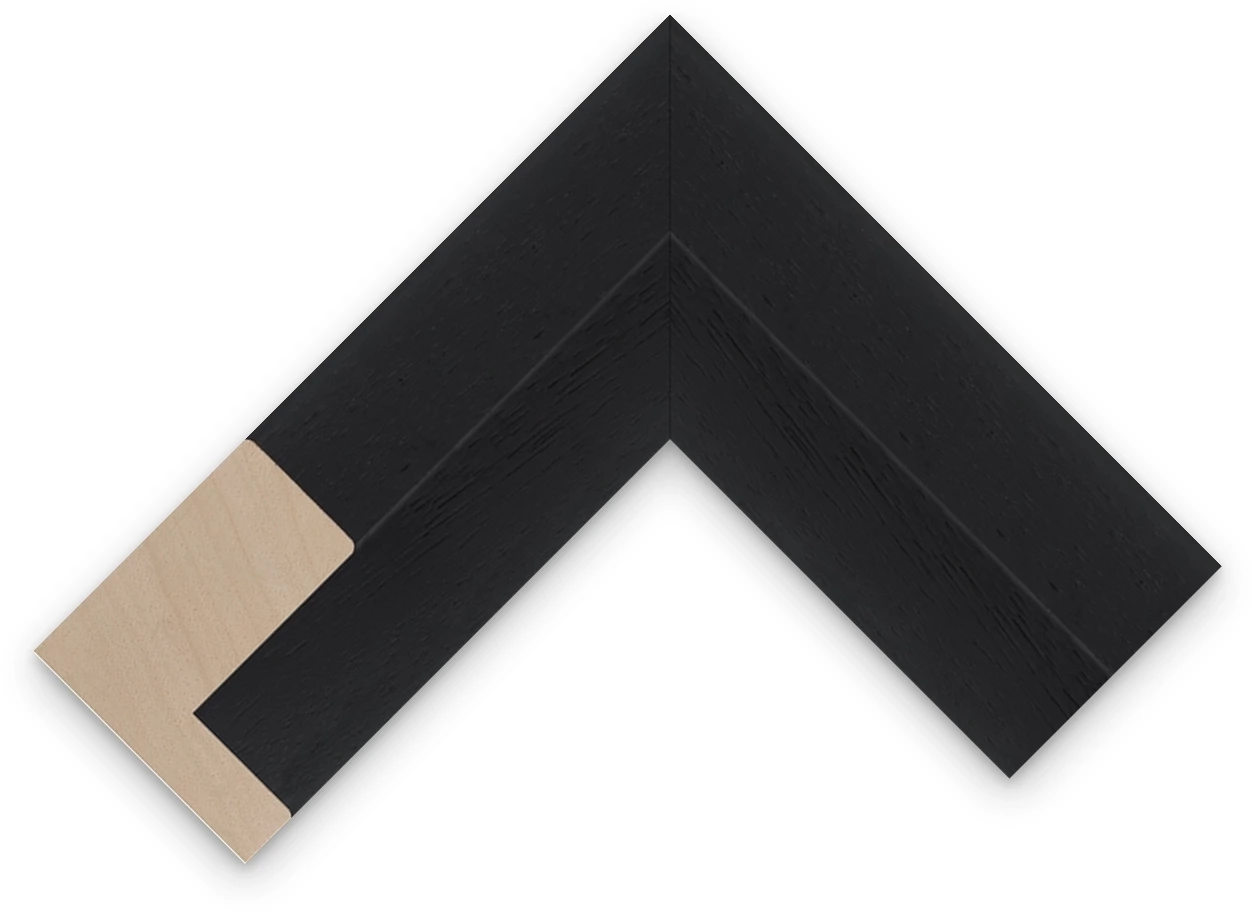 28mm Black Stain floater frame