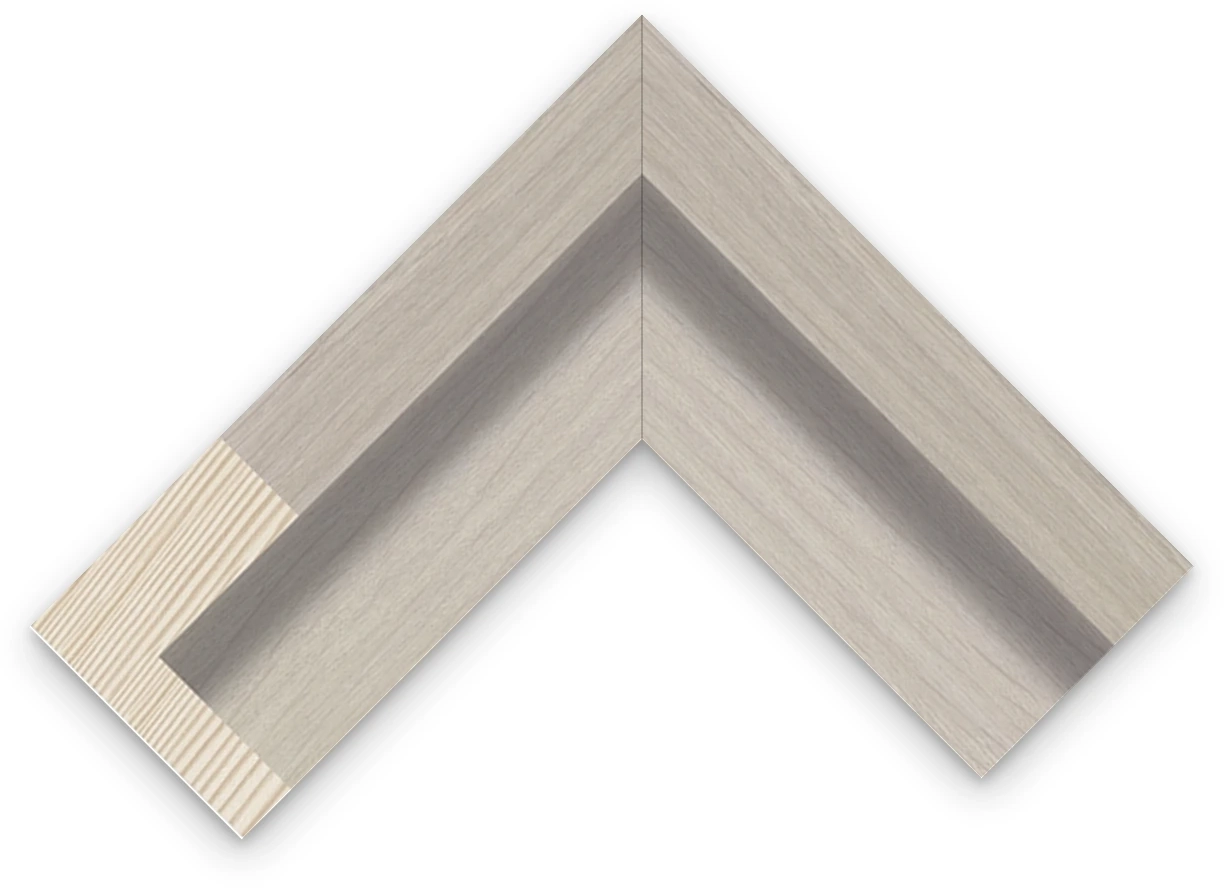 15mm Grey Oak floater frame