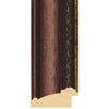 65mm Dark Walnut & Gold Stain