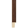 20mm Walnut Stain Box Frame