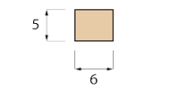6mm Natural spacer profile