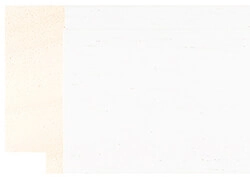 60mm White Stain picture frame