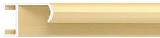 10mm Matt Gold(Rounded) picture frame