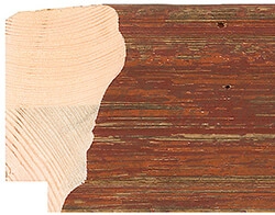 65mm Brittany Red picture frame