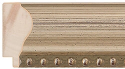 44mm Silver Leaf picture frame