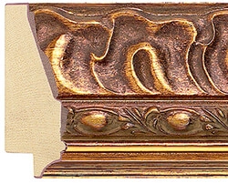 66mm Gold Leaf picture frame