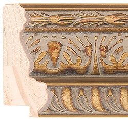 80mm Decorative Gold Foil picture frame