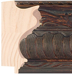 87mm Brown/Bronze picture frame