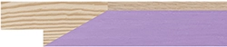 16mm Purple/Oak Bevel picture frame