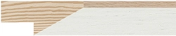 16mm White/Oak Bevel picture frame