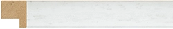 15mm White Stain picture frame