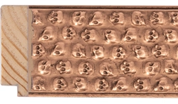 52mm Copper Leaf Skulls picture frame