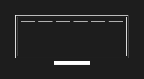 6 Medal Mount with Title box