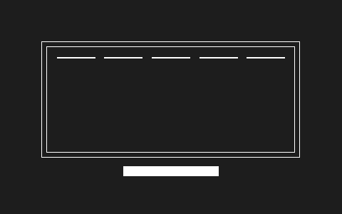 5 Medal Mount with Title box