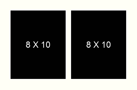 8 X 10 inch Photos X 2