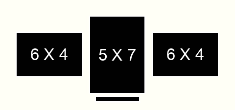 Mixed Photos X 3 with Title Box