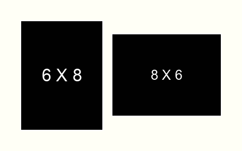 6 X 8 inch Photos X 2