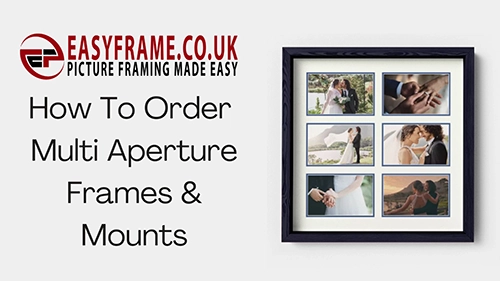 ordering multi aperture frames and mounts