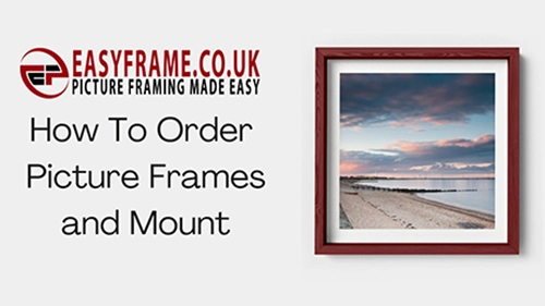 Picture frame ordering video