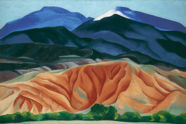 O'Keeffes Black mesa landscape