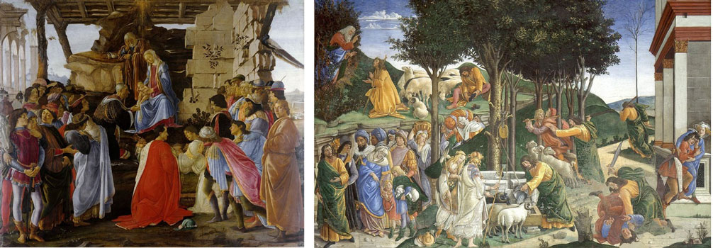 Adoration of the Magi Sandro Botticelli
