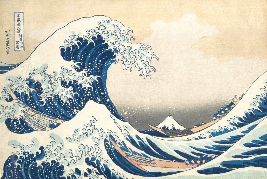 Hokusai�s The Great Wave Off Kanaguwa (ca 1830)