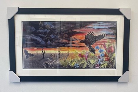 framed picture