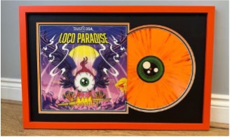 bright coloured picture frame