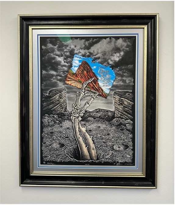 framed picture