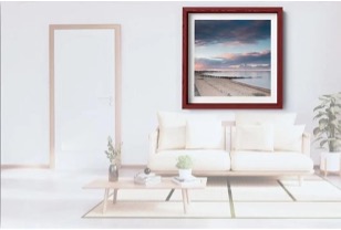 picture frame on wall
