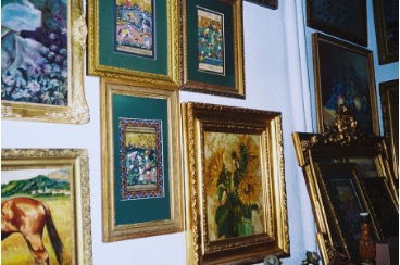 art deco picture frames