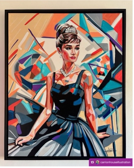 audrey hepburn poster