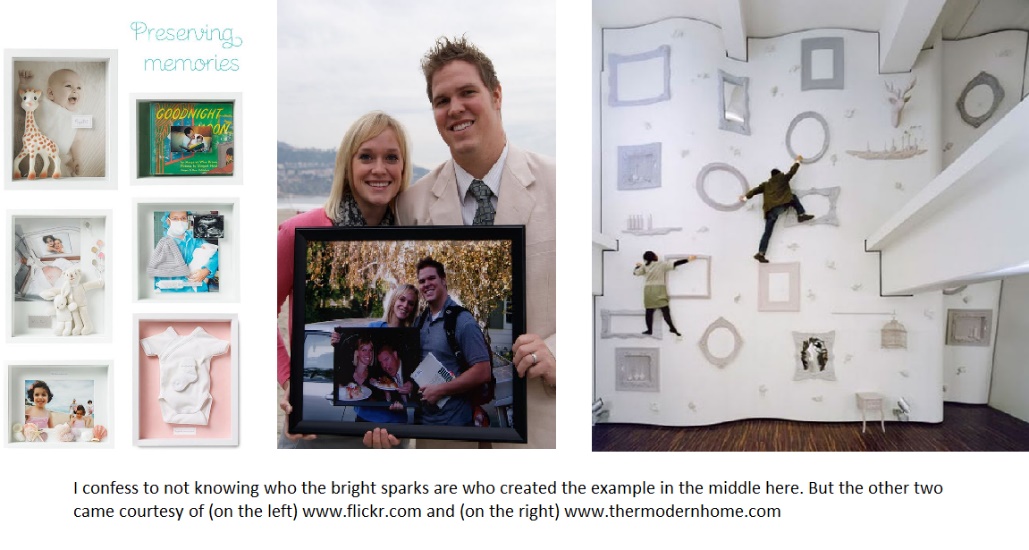 Very creative ideas using old picture frames