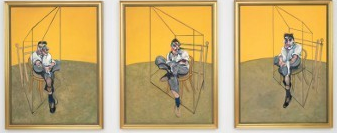Bacon�s studies of Lucian Freud.