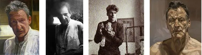 Lucian Freud, 1922-2011, as he was and as he saw himself.