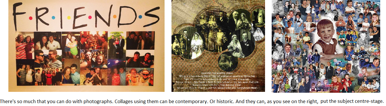 Collages of memorable events