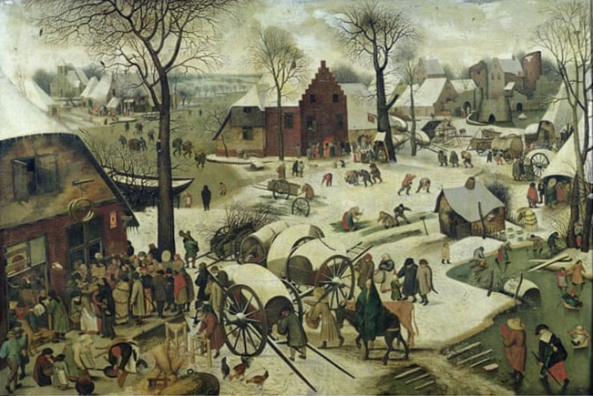 Pieter Breugel the Elder�s �The Census at Bethlehem�
