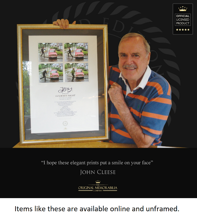 fawlty towers memorabilia
