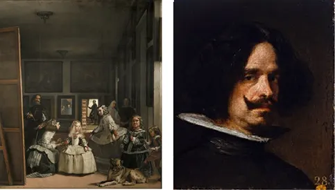 �Les Meninas� and a self-portrait when Vel�zquez was about 40. 